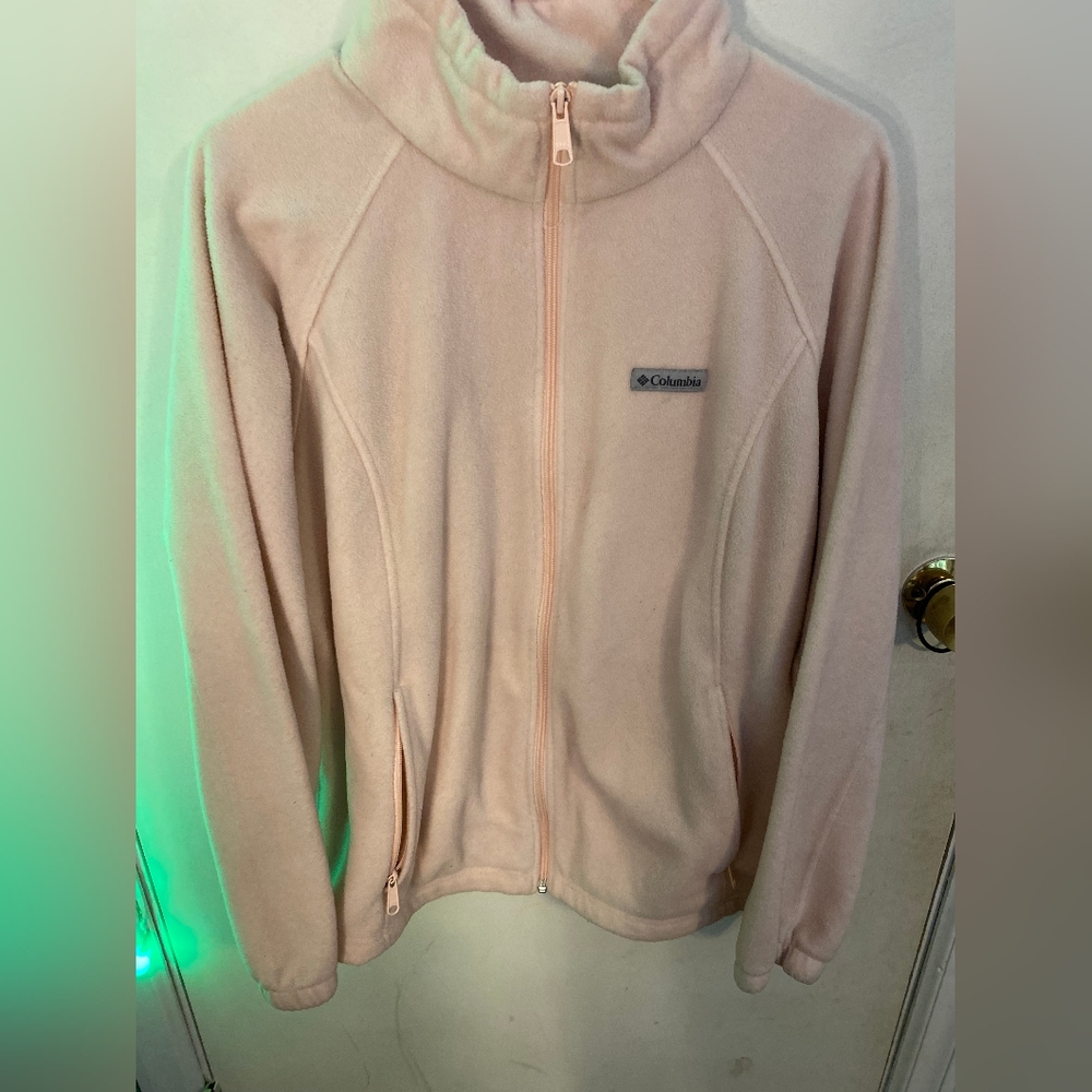 pink Columbia zipup